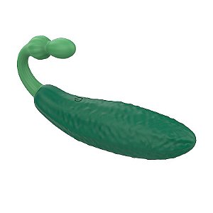 Vibrador Bullet em Formato de Pepino / Vegetais - 11,3 x 2,9cm - SI