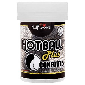 Bolinha Conforto Anestésica Hot Ball 2 Unidades Hot Flowers