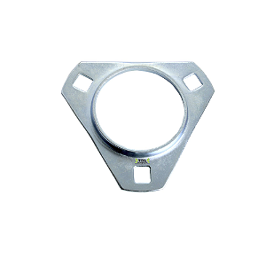 FLANGE TRIANGULAR 3 FUROS COD: Z42840