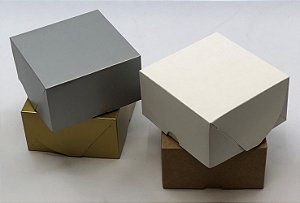 CAIXA DE PAPEL PARA PRESENTE (11x11x6 cm) - embalagem com 20