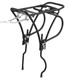 Bagageiro para bicicleta aro 29 com freio a disco Clearance