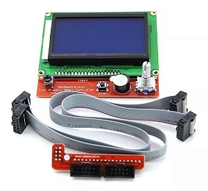 MÓDULO DISPLAY 128X64 CONTROLADOR REPRAP CONTROLADOR GRÁFICO