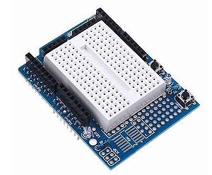 PROTOSHIELD PARA ARDUINO UNO + MINI PROTOBOARD