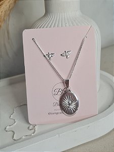 Conjunto Espírito Santo prata