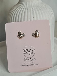 Brinco do Mickey dourado