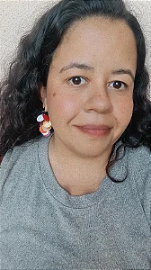 Brinco Carnaval colorido pequeno