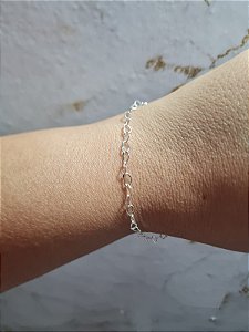 Pulseira Coração Prata