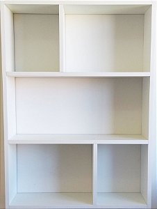 MINI ESTANTE EM MDF 58X17X80CM