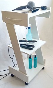 CARRINHO AUXILIAR MULTIUSO EM MDF