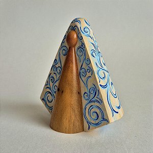 Estatueta "A MÃE" pintada a mão 02