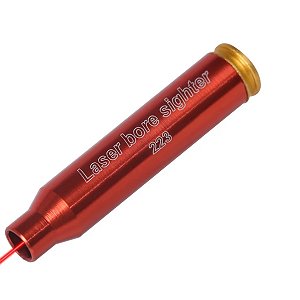 Colimador Laser Calibre 223 Ajuste Fino De Mira + Pilhas