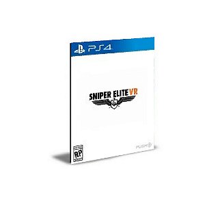 Sniper Elite VR Ps4 PSN  Mídia Digital