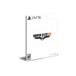 Sniper Elite VR Ps5 PSN  Mídia Digital