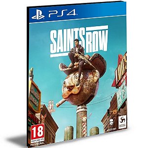 Saints Row PS4 PSN Mídia Digital