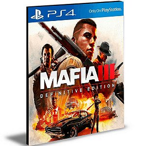 Mafia III Definitive Edition PS4 e PS5 PSN MÍDIA DIGITAL