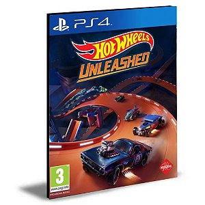 HOT WHEELS UNLEASHED PORTUGUÊS PS4 Mídia Digital