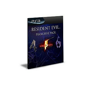 Resident 4,5,6 Ps3 Psn Mídia Digital