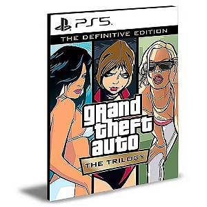 Grand Theft Auto The Trilogy The Definitive Edition PS5 PSN Mídia Digital