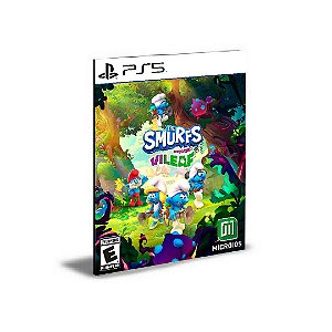 Os Smurfs Mission Vileaf PS5 PSN Mídia Digital