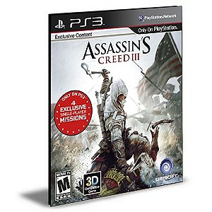 Assassin's Creed III Ultimate Edition Ps3 Psn Mídia Digital