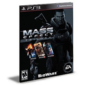 Mass Effect 1 + 2 + 3 Ps3 Psn Mídia Digital