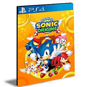Sonic Origins Digital Deluxe PS4 Mídia Digital
