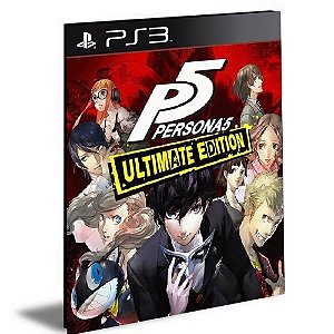 persona 5 ultimate edition Ps3 Psn Mídia Digital