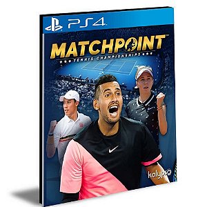 Matchpoint - Tennis Championships Ps4 e Ps5 Psn Mídia Digital