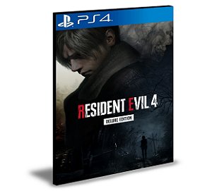 Resident Evil 4 Remake 2023 Deluxe Edition PS4 MÍDIA DIGITAL