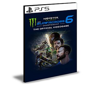 Monster Energy Supercross - The Official Videogame 6 PS5 Psn Mídia Digital