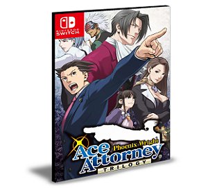 Phoenix Wright Ace Attorney Trilogy Nintendo Switch Mídia Digital