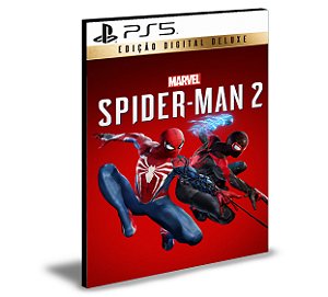Marvel's Spider-Man 2 Edição Digital Deluxe PS5 PSN MÍDIA DIGITAL