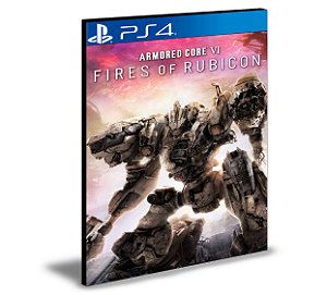 ARMORED CORE VI FIRES OF RUBICON PS4 Psn Mídia Digital