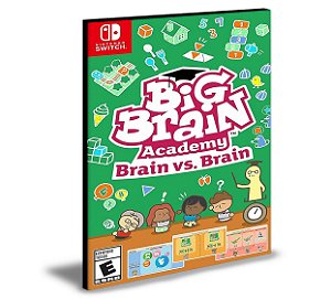 Big Brain Academy Brain vs. Brain Nintendo Switch Mídia Digital