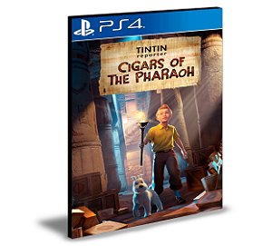 Tintim Reporter - Os Charutos do Farao PS4 Mídia Digital