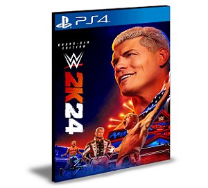 WWE 2K24 Edição Digital Cross-Gen  PS4 Psn Mídia Digital