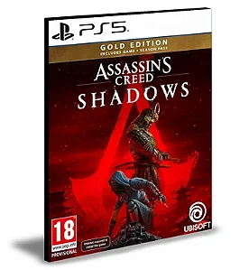 Assassin’s Creed Shadows Gold Edition PS5 Mídia Digital
