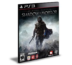 Middle-earth Shadow of Mordor Ps3 Mídia Digital