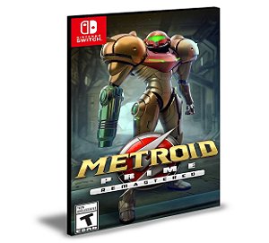 Metroid Prime Remastered Nintendo Switch Mídia Digital