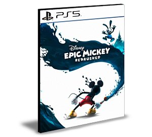Disney Epic Mickey Rebrushed Ps5 Mídia Digital