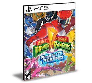 Mighty Morphin Power Rangers Rita's Rewind Ps5 Mídia Digital