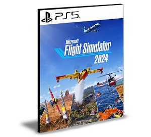 Microsoft Flight Simulator 2024 Ps5 Mídia Digital