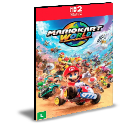 Mario Kart World Nitendo Switch 2 Mídia Digital