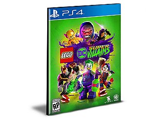 Lego Dc Super Villains PS4 e PS5 PSN MÍDIA DIGITAL