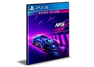 Need For Speed Heat Deluxe Português PS4 e PS5 PSN MÍDIA DIGITAL