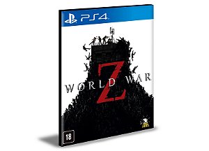 World War Z Guerra Mundial Z Ps4 e Ps5 Psn Mídia Digital
