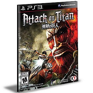 Attack On Titan Ps3 Psn Mídia Digital