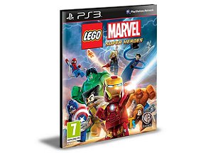 LEGO MARVEL SUPER HEROES PS3 PSN MÍDIA DIGITAL