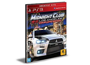 Midnight Club Los Angeles Complete Edition PS3 PSN MÍDIA DIGITAL
