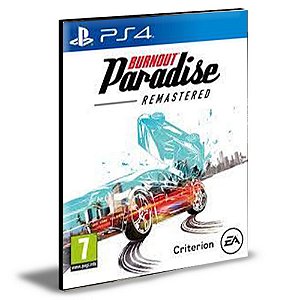 Burnout Paradise Remastered Ps4 e Ps5 Psn Mídia Digital